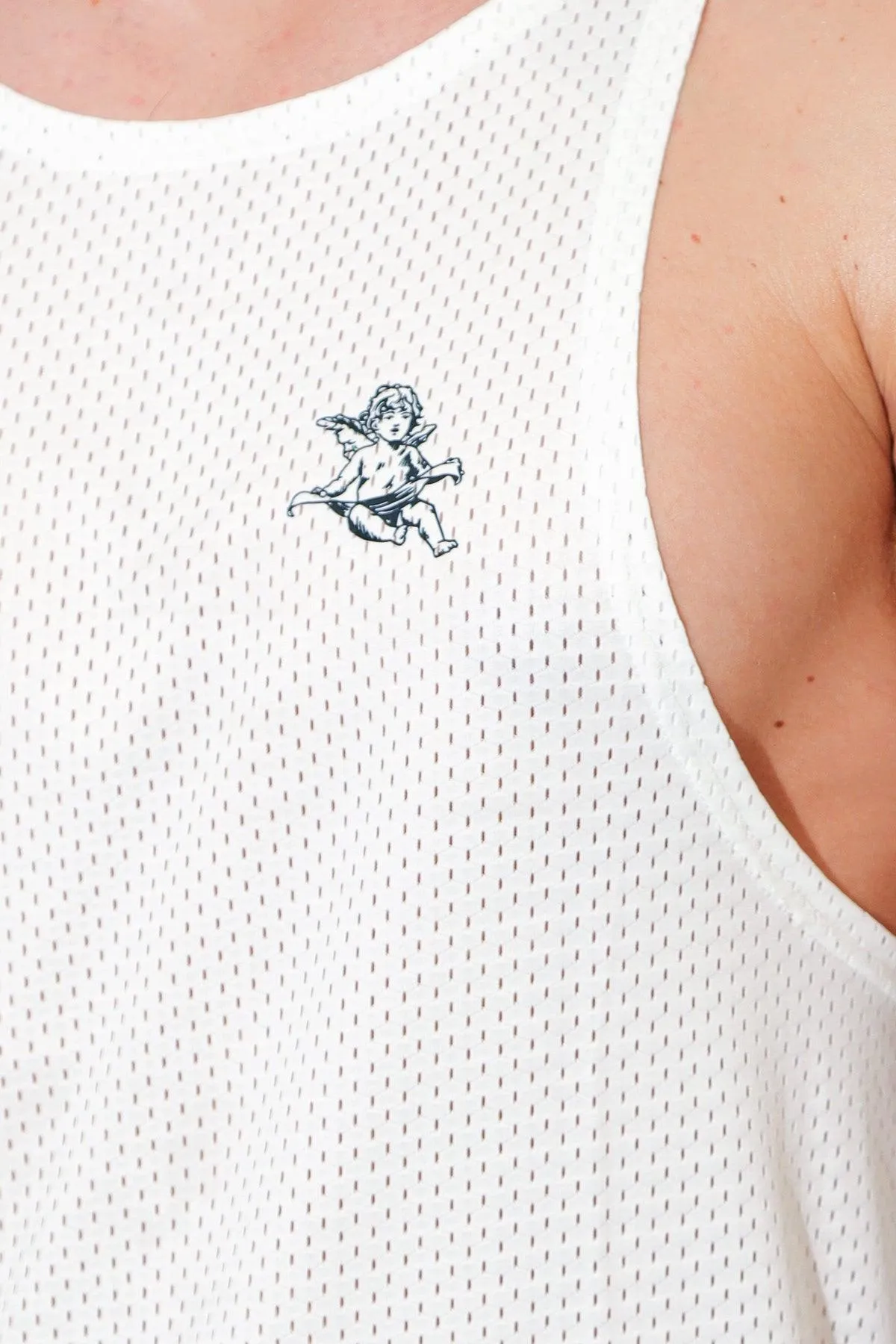 Come Through Mesh Tank Top - Malibu Angel