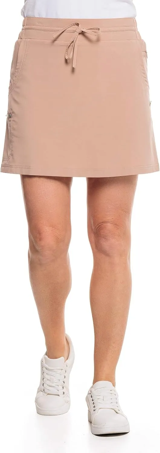 Coolibar UPF 50  Women's Mendocino Travel Skort - Sun Protective