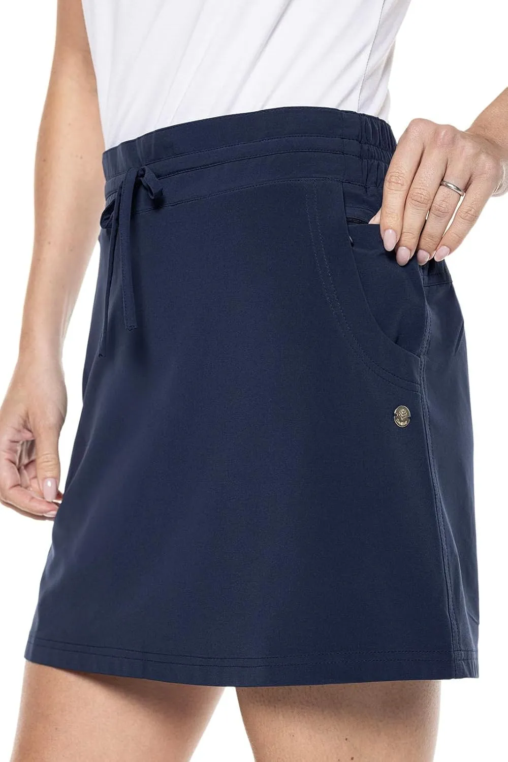 Coolibar UPF 50  Women's Mendocino Travel Skort - Sun Protective