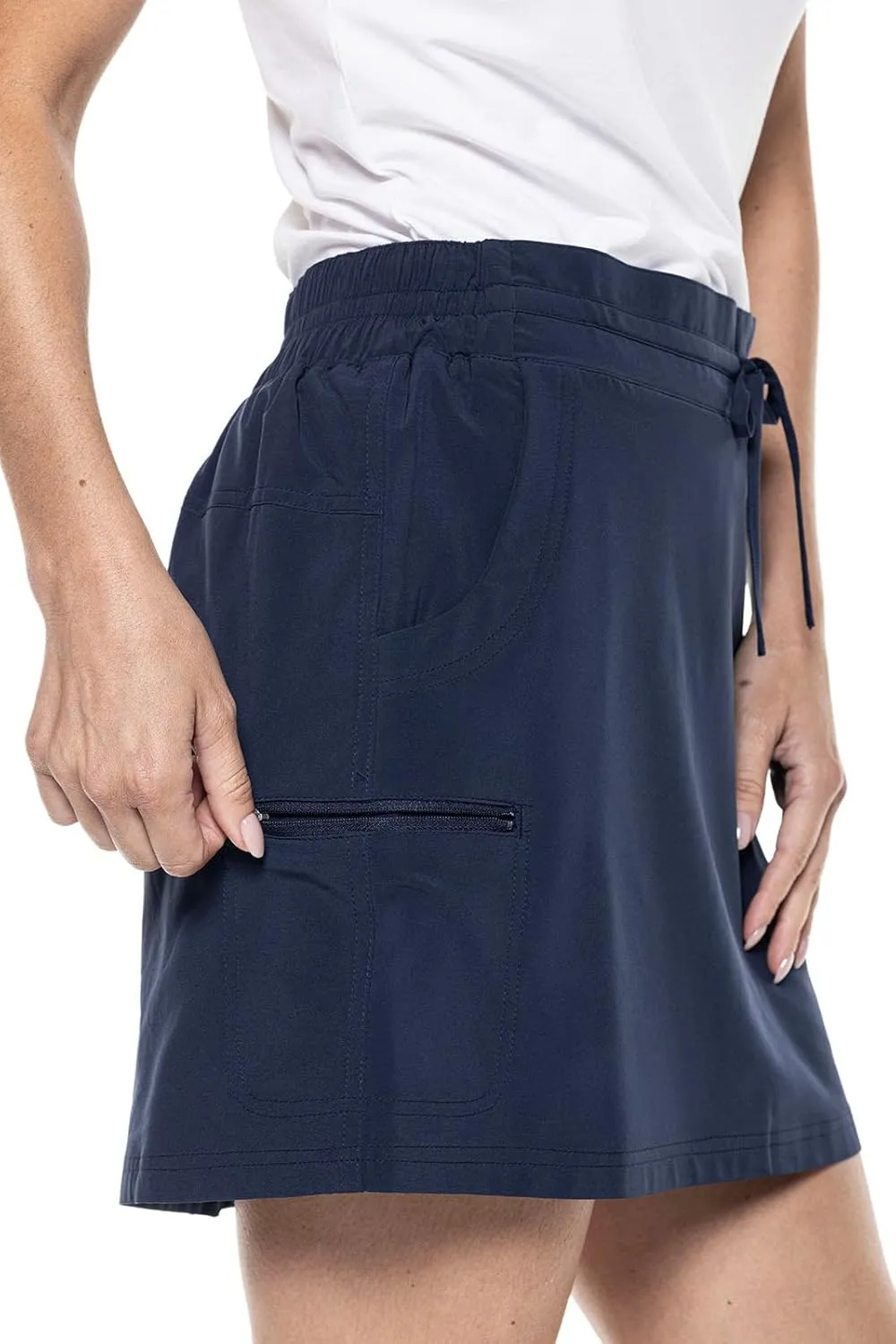 Coolibar UPF 50  Women's Mendocino Travel Skort - Sun Protective