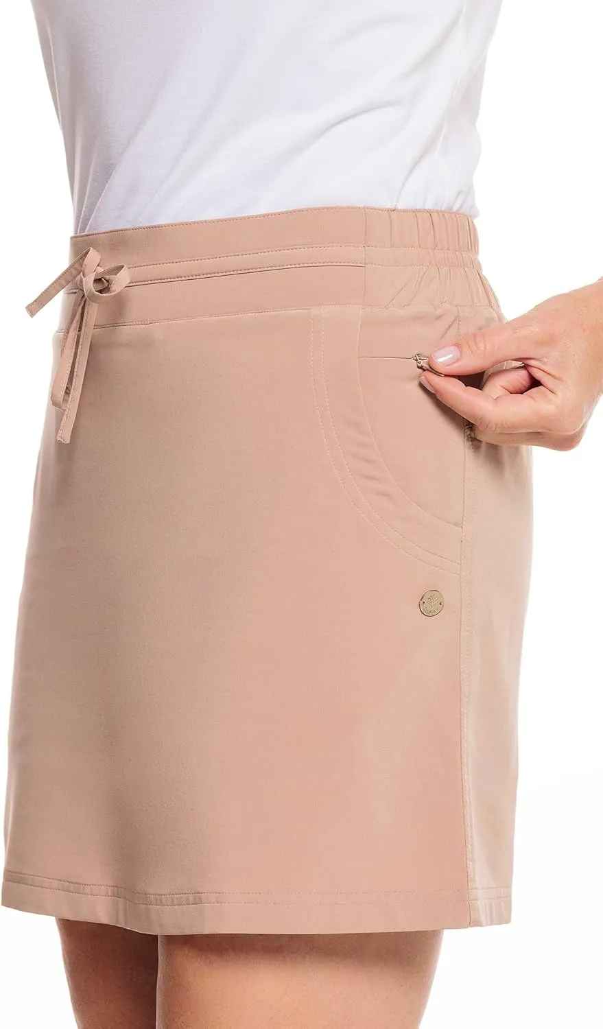 Coolibar UPF 50  Women's Mendocino Travel Skort - Sun Protective