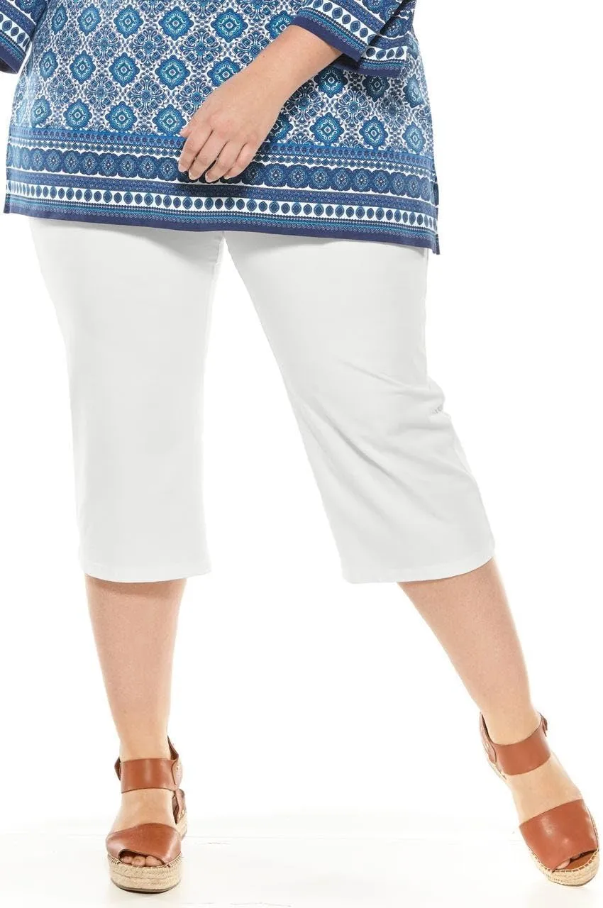 Coolibar UPF 50  Women's Windley Beach Capris - Sun Protective