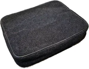Cornhole Rolling cart seat Cushion. The ZUCUSHY Easily attaches/detaches in Seconds. Ice Skating, disc Golf, Zuca Compatible/Patchable
