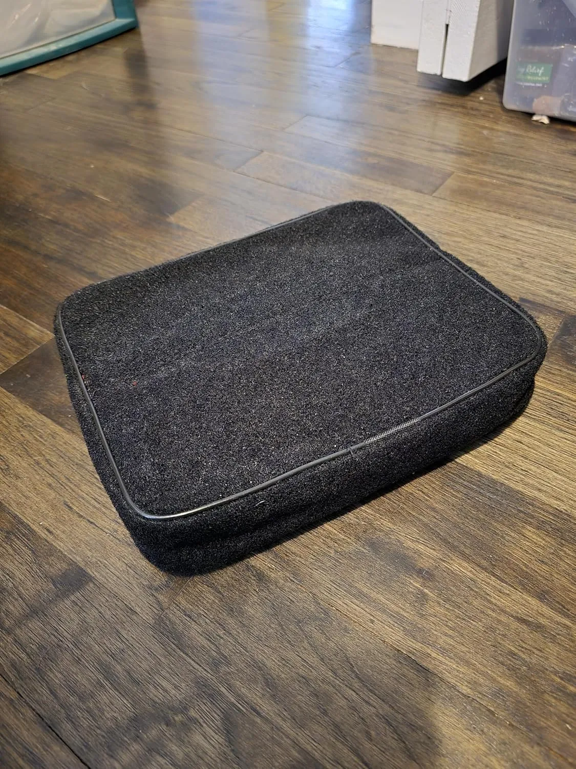 Cornhole Rolling cart seat Cushion. The ZUCUSHY Easily attaches/detaches in Seconds. Ice Skating, disc Golf, Zuca Compatible/Patchable