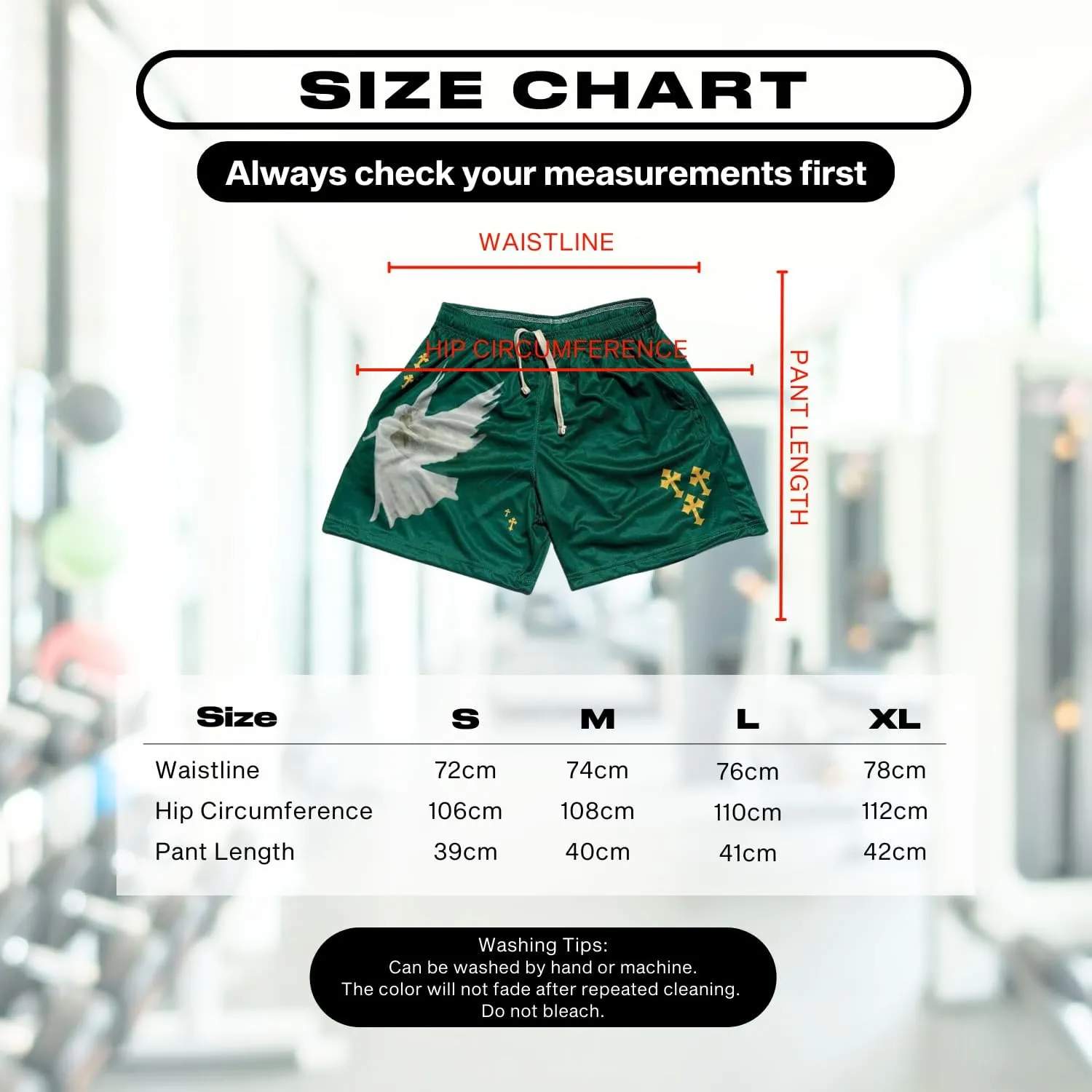 CROWN Anime Mesh Shorts - Breathable Workout Athletic Sport with Soft Pockets