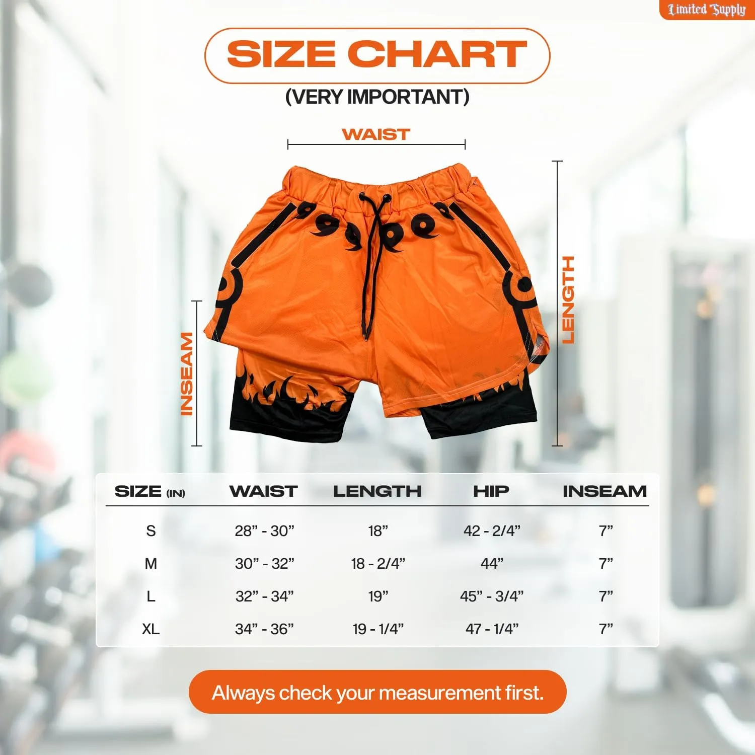 CROWN Anime Shorts - Breathable Stretch Compression Gym Mesh Short with Pockets and Towel Holder