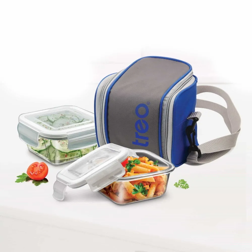 Cube Glass Tiffin (Treo by Milton)