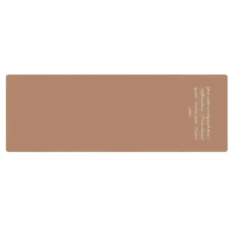 Custom Yoga Mat - Paragraph Text