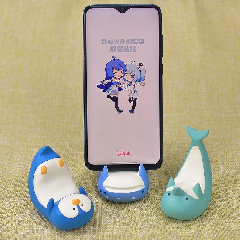 Cute Phone Holder - Whale Shark, Dolphin & Penguin