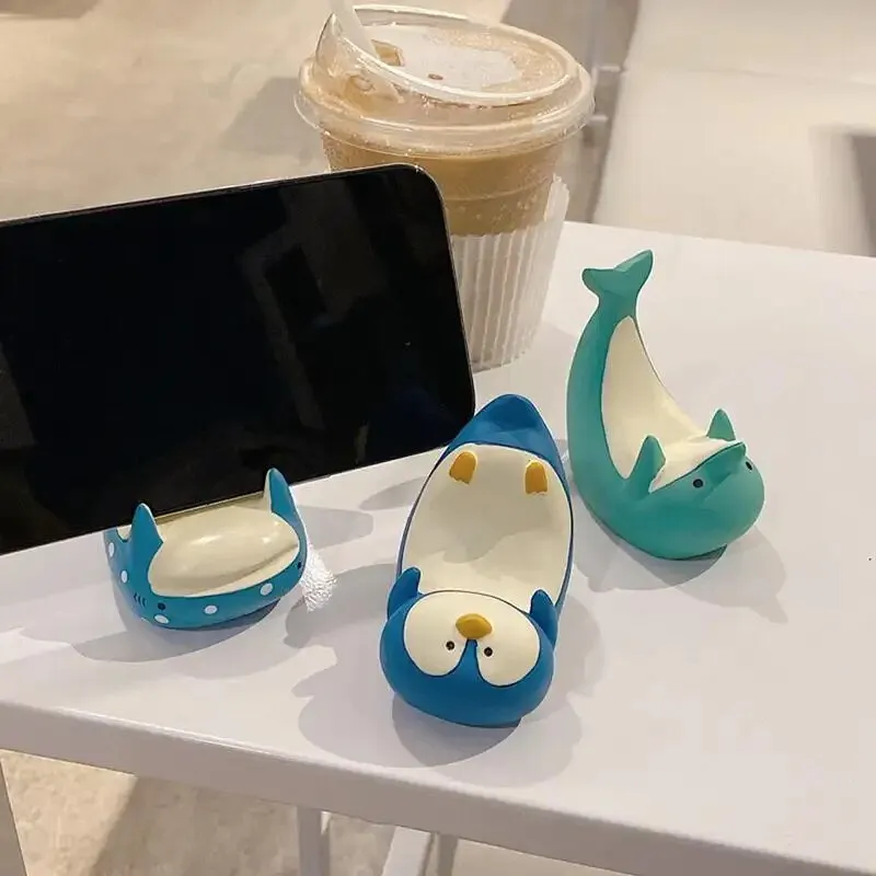 Cute Phone Holder - Whale Shark, Dolphin & Penguin