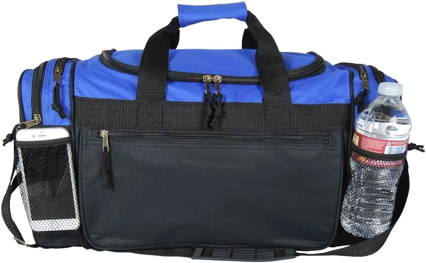 DALIX 20" Sports Duffle Bag w Mesh and Valuables Pockets Travel Gym