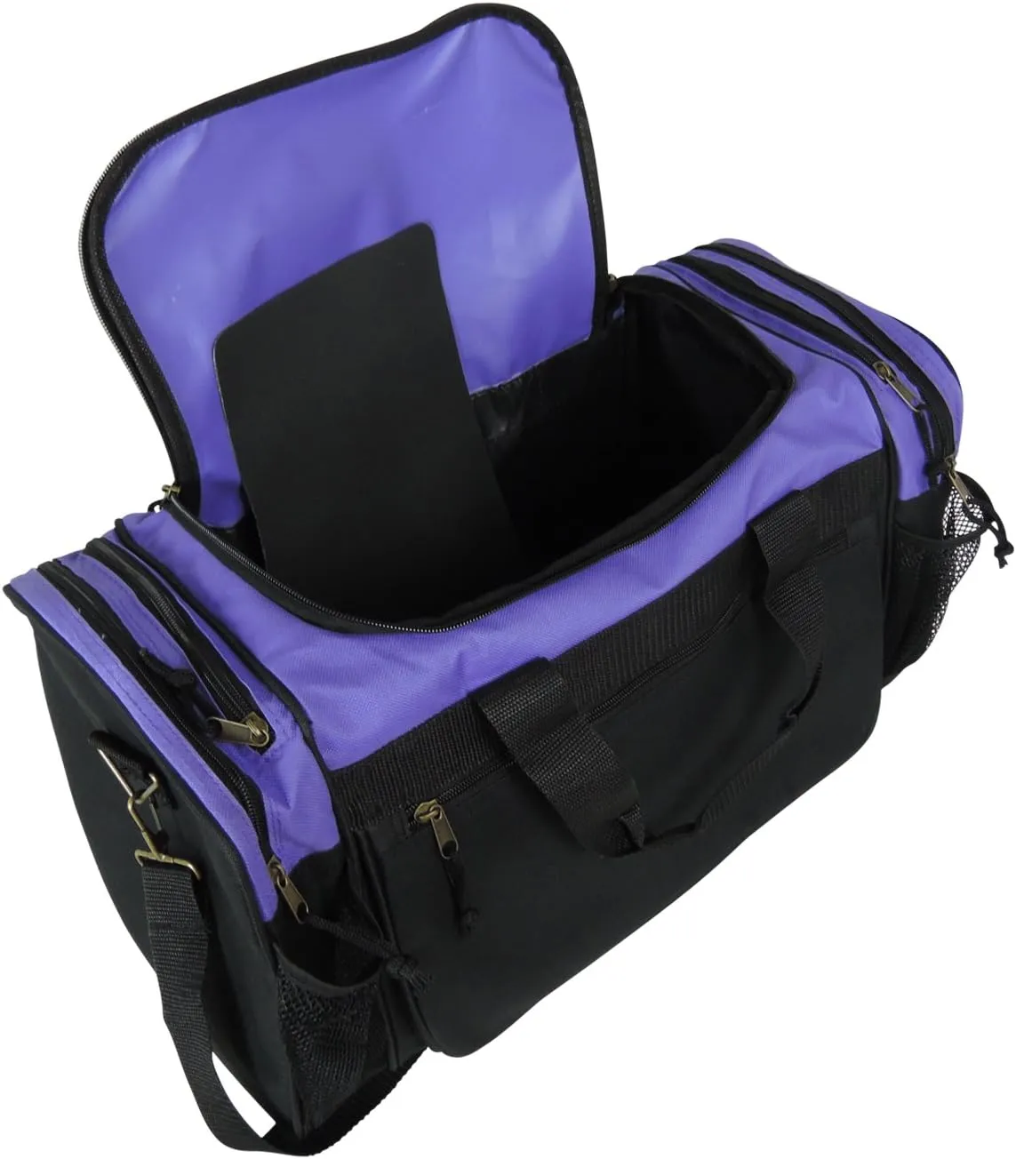 DALIX 20" Sports Duffle Bag w Mesh and Valuables Pockets Travel Gym