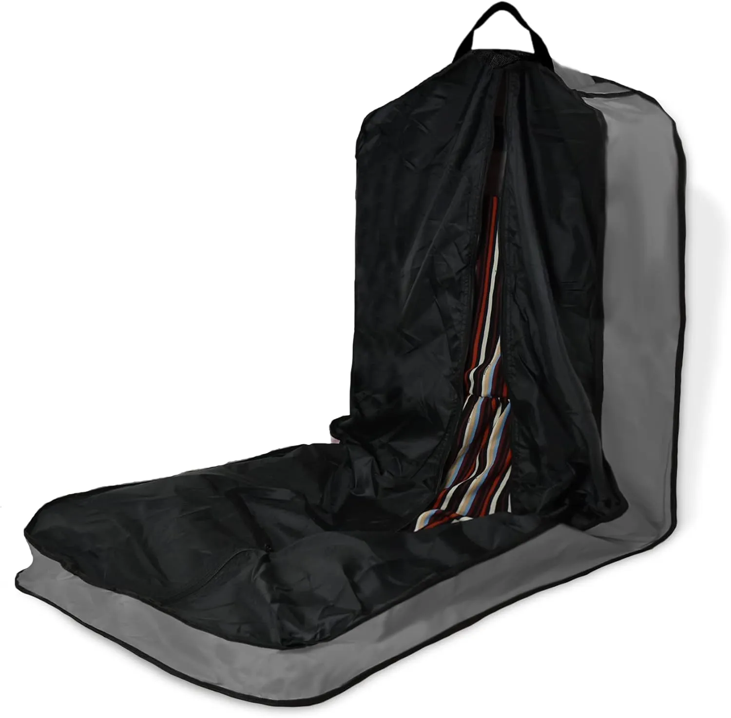 Dalix 60" Foldable Garment Bag Suits Cover Dresses w Front Pocket