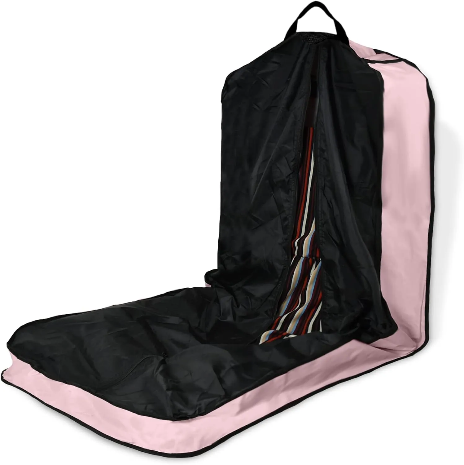 Dalix 60" Foldable Garment Bag Suits Cover Dresses w Front Pocket