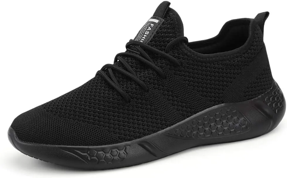 Damyuan Men's Sport Gym Running Shoes Walking Shoes Casual Lace Up Lightweight