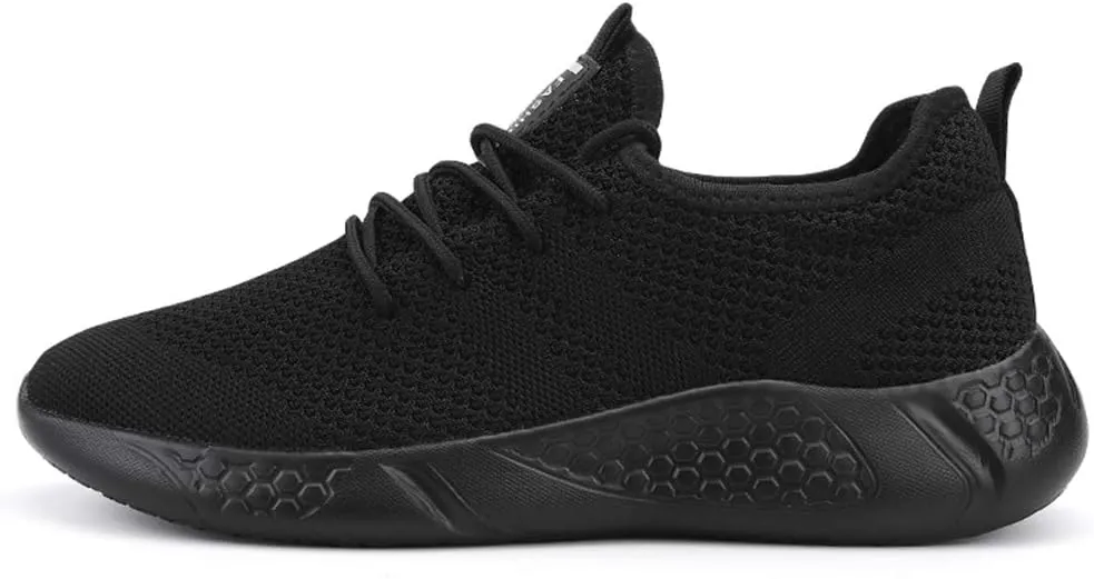 Damyuan Men's Sport Gym Running Shoes Walking Shoes Casual Lace Up Lightweight