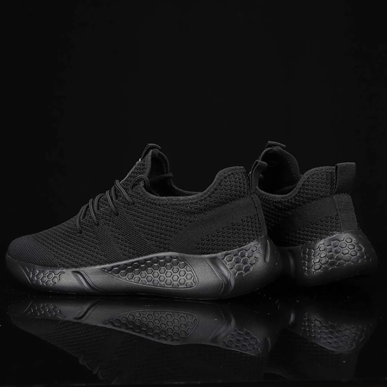 Damyuan Men's Sport Gym Running Shoes Walking Shoes Casual Lace Up Lightweight