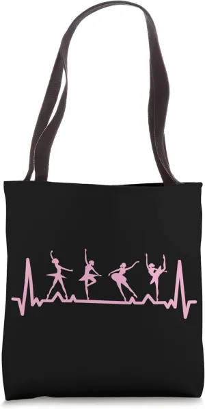 Dance Heartbeat Choreography Dancer Choreographer Ballerina Tote Bag
