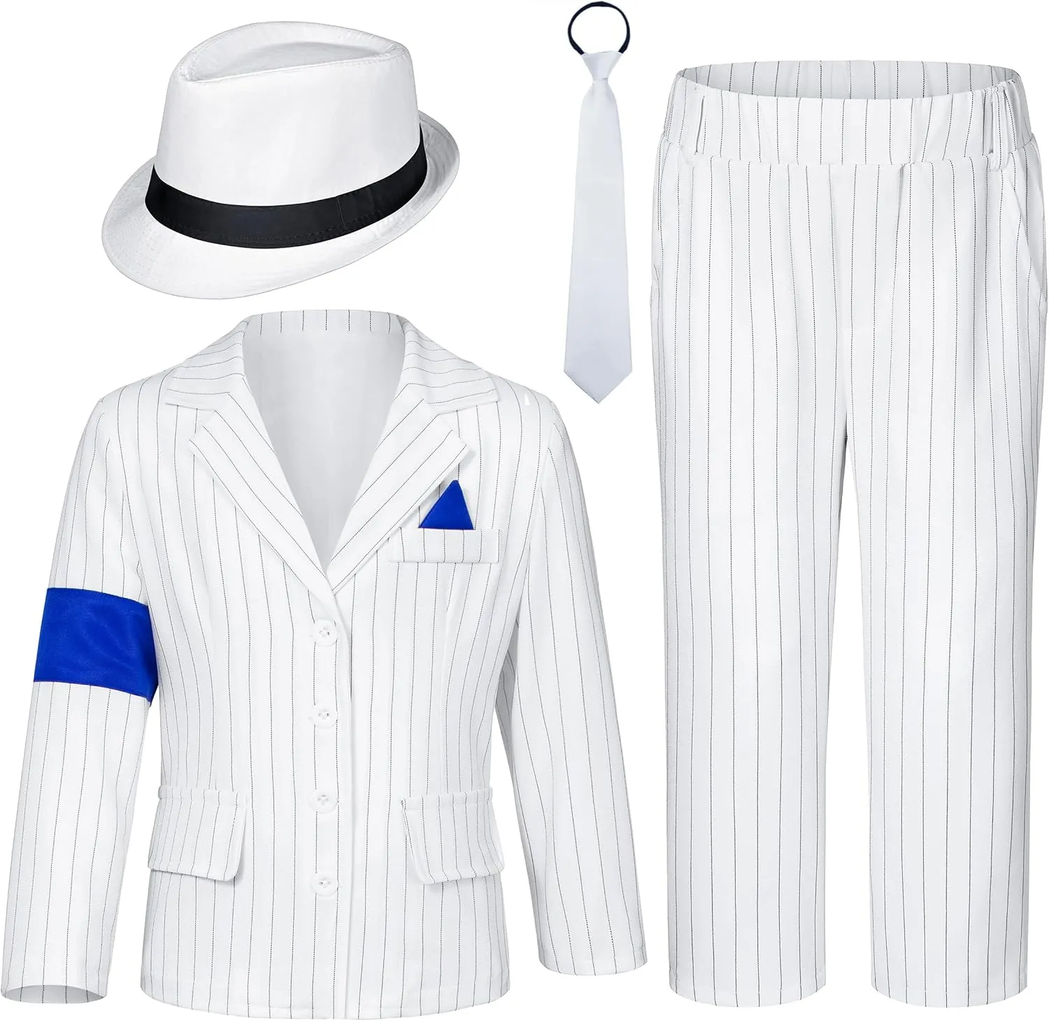 Dance Star Costume for Boys 80s 90s Stage Outfits Kids Role Play Party Halloween Cosplay