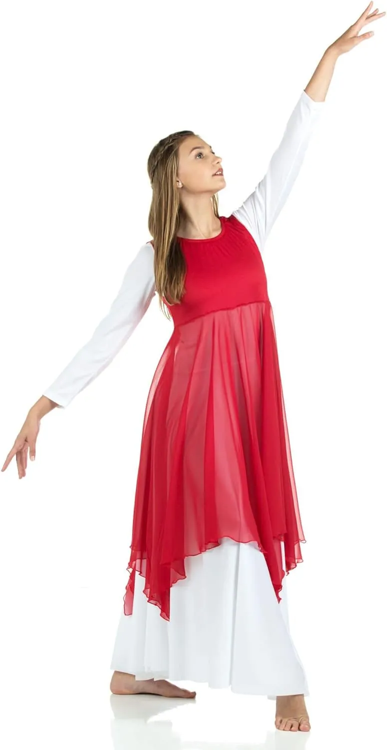 Danzcue Womens Worship Praise Dance Pullover Vest