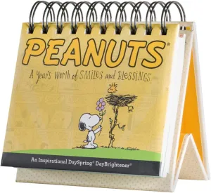 Dayspring - Peanuts - Smiles and Blessings - Perpetual Calendar (75668), Yellow