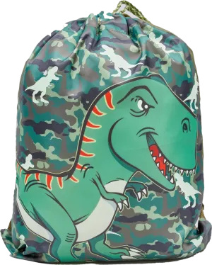 Dinosaur Drawstring Trainer Bag