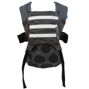 Diono We Made Me Venture  2-in-1 Toddler Carrier, Front Carry & Back Carry from 18 - 36 months, Black Gradient Spots