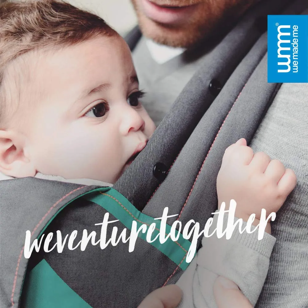 Diono We Made Me Venture  2-in-1 Toddler Carrier, Front Carry & Back Carry from 18 - 36 months, Black Gradient Spots