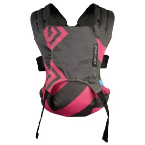Diono We Made Me Venture  2-in-1 Toddler Carrier, Front Carry & Back Carry from 18 - 36 months, Bubblegum Charcoal Zigzag