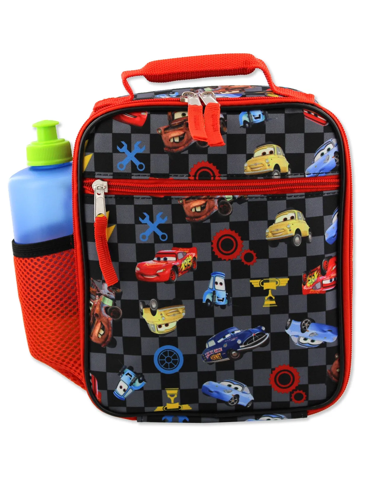 Disney Cars Lightning McQueen Insulated School Lunch Box