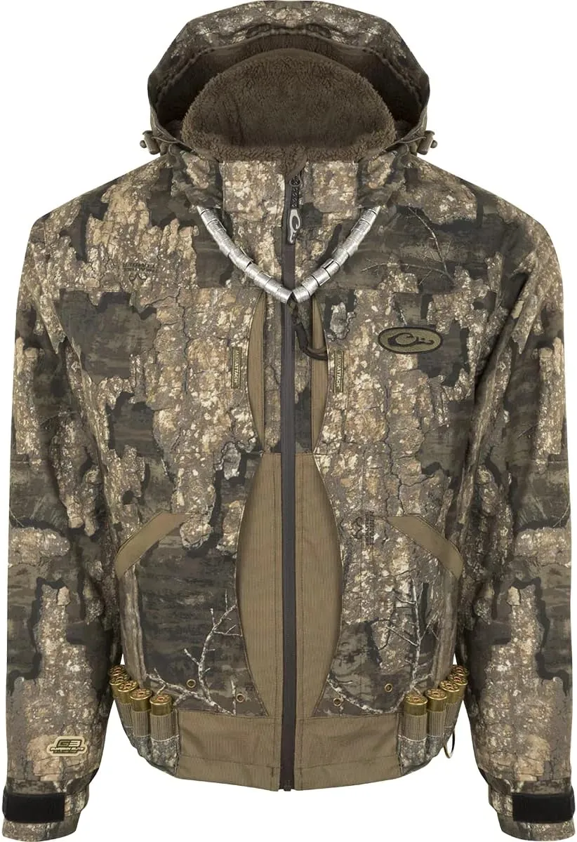 DRAKE waterfowl systems Guardian Elite Flooded Timber Jacket - Insulated Realtree Timber 2Xlarge