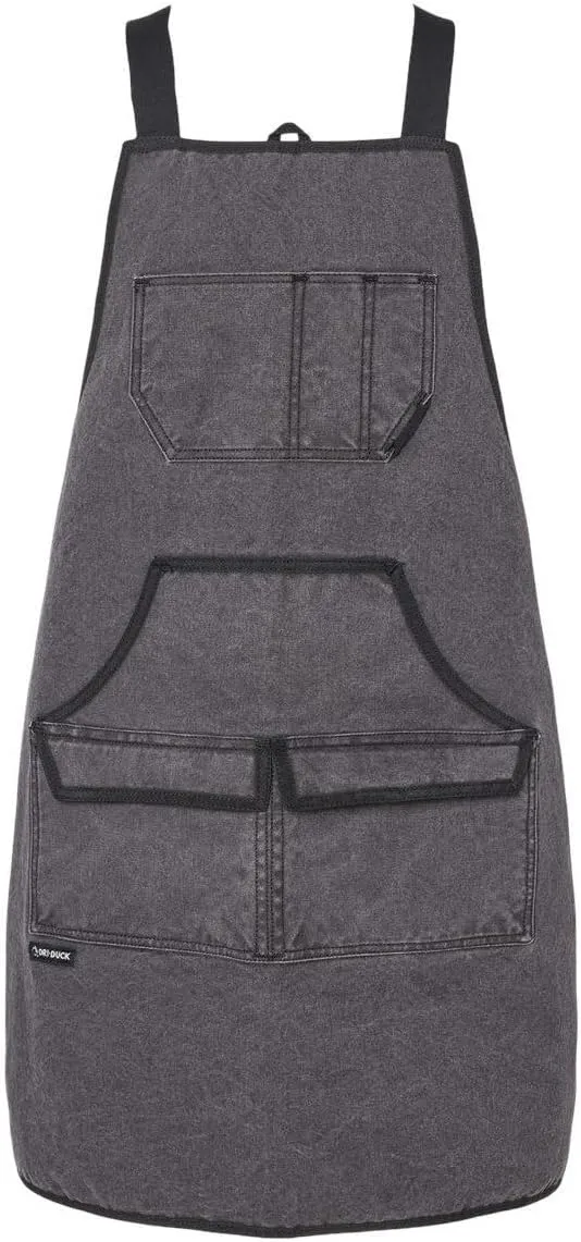 DRI Duck - Workman's Apron - 1500 - One Size - Charcoal/Black