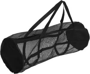 Durable Mesh Gear Bag for Basketball Soccer Fitness Equipment Oversized Duffle Bag with Ergonomic Shoulder Straps for Active Lifestyles and