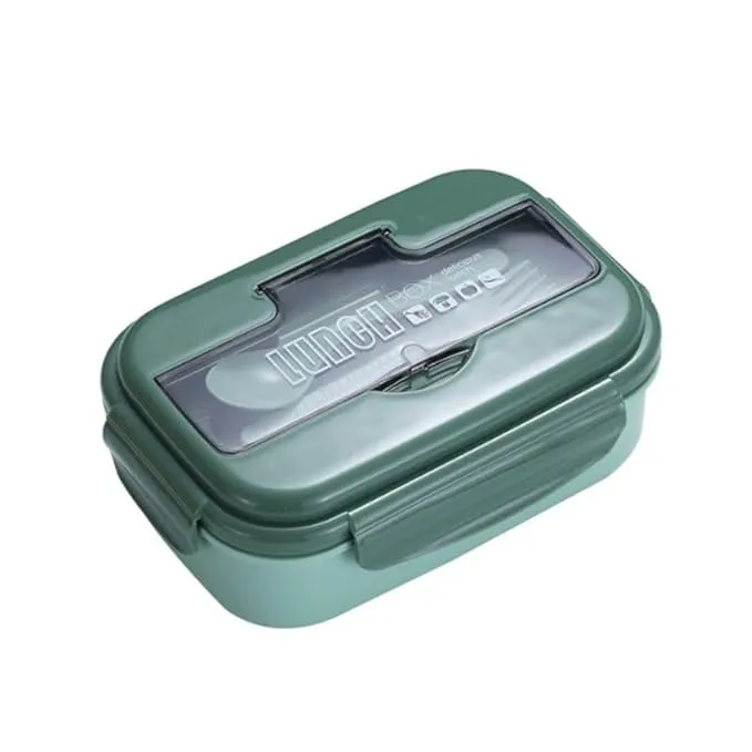 Dynamics DIY Lunch Box Reusable Freezer Safe Food Containers with Spoon for Adults and Kids
