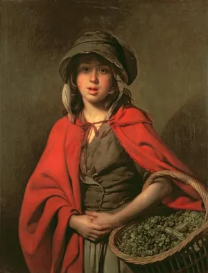 EAGBJTPTM Classic Art Painting Artwork Print On Canvas the Girl by Johan Zoffany Landscape Artwork for Home Decor 60x90cm