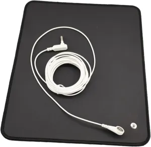 Earthing Yoga Pad Earth Mat Easy to Carry & Store Anti-slip Grounding Sheet Grounding Mouse Pad for Relieving Anxiety Office