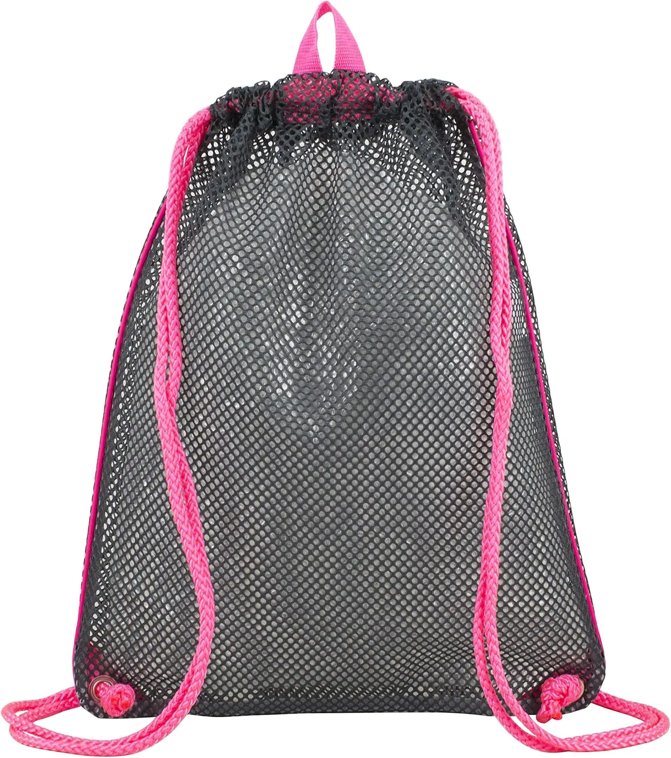Eastsport Sport Lightweight Mesh Beach Bag Drawstring Sackpack Backpack for Travel, Gym, College, Shopping