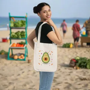 Eco Friendly Canvas Tote Avocado Loversdream