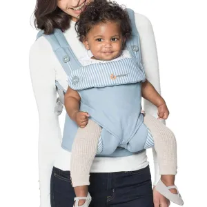 Ergobaby 360 All-Position Baby Carrier with Lumbar Support (12-45 Pounds), Azure Blue
