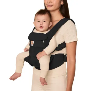 Ergobaby Omni Classic (formerly OMNI 360) All-Position Baby Carrier for Newborn to Toddler with Lumbar Support and Cool Air Mesh, 7-45 Pounds, Onyx Black, One Size