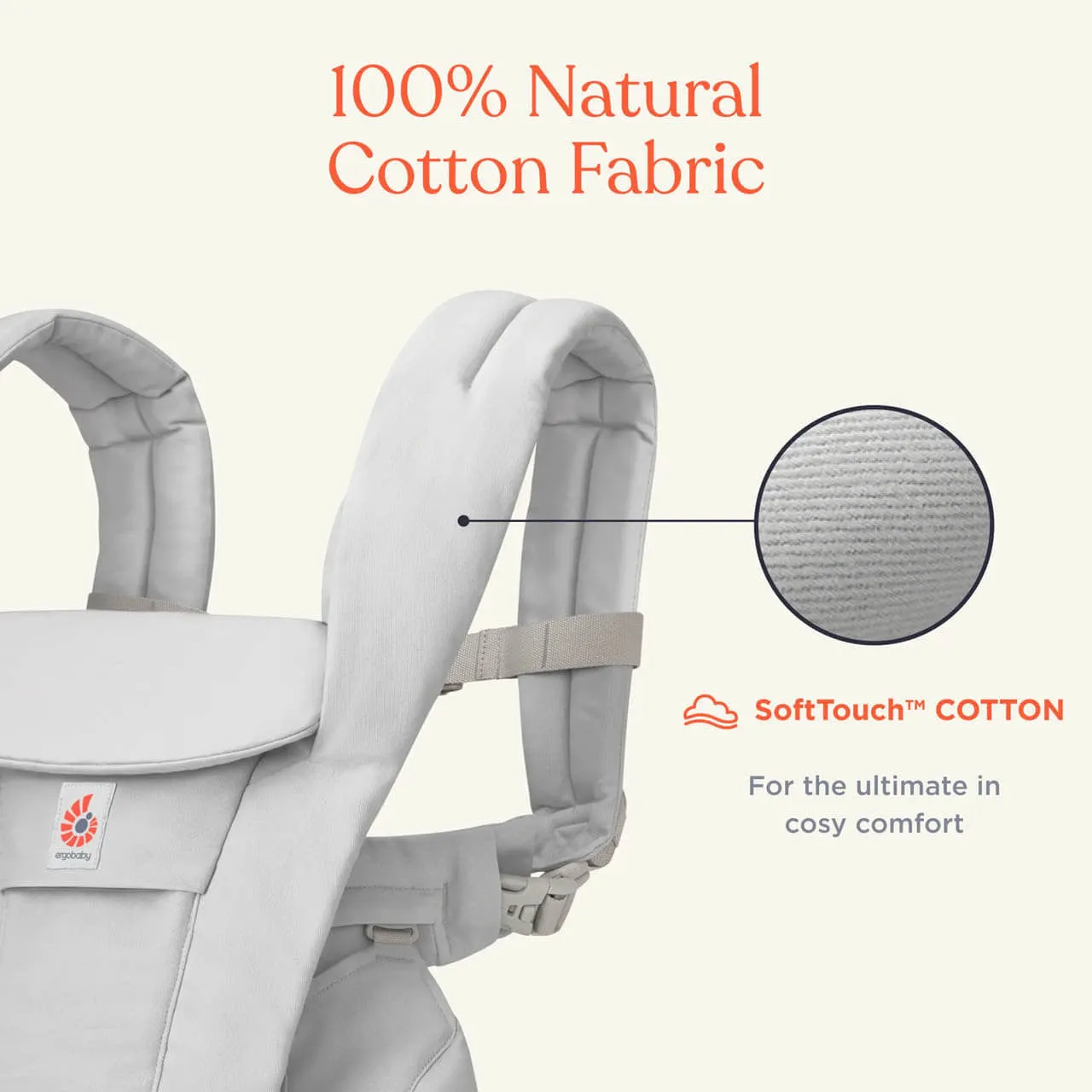 Ergobaby Omni Deluxe Baby Carrier - SoftTouch™ Cotton
