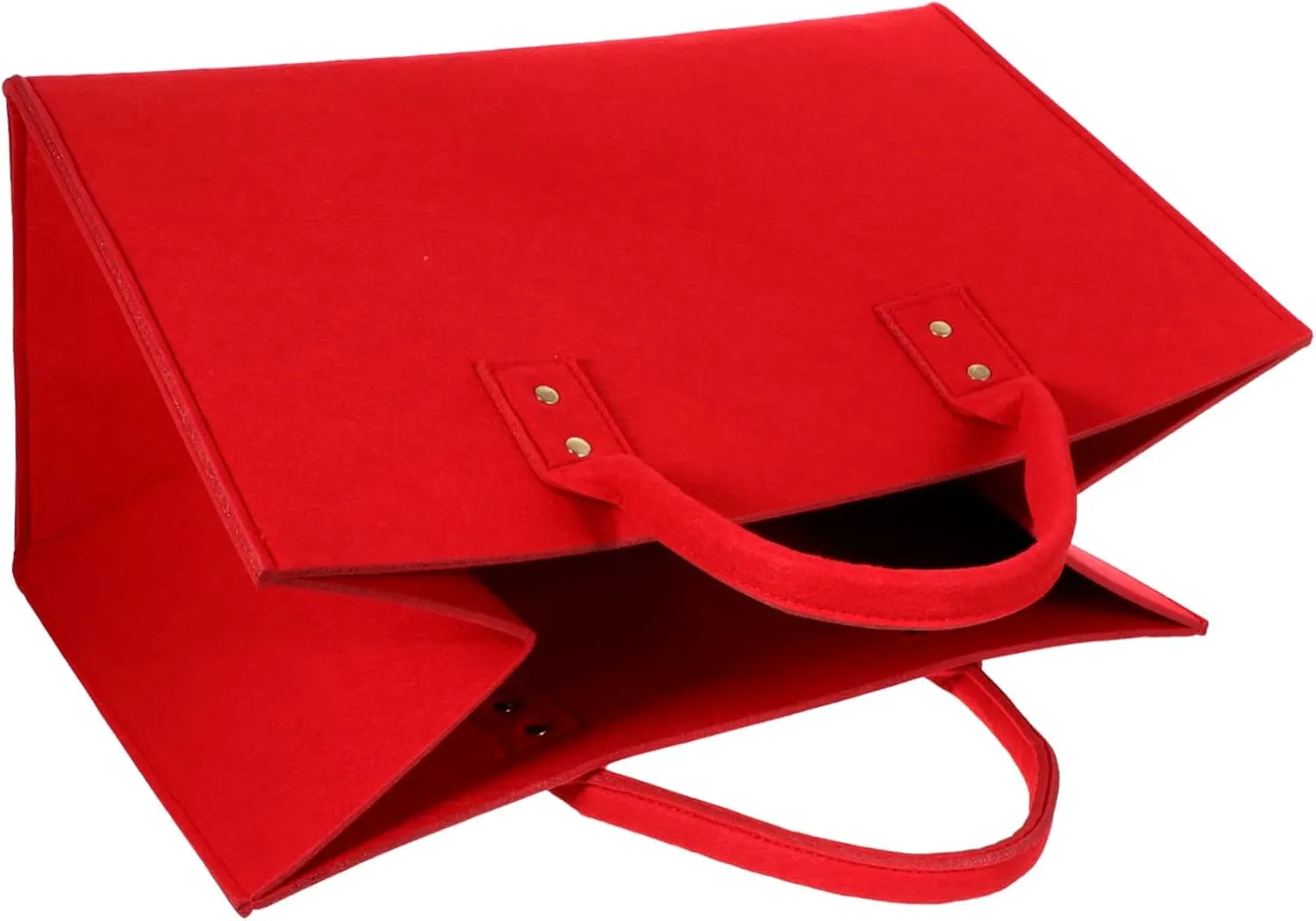ERINGOGO Felt Firewood Container Bag Handles for Firewood Carriers and Campfire Tools