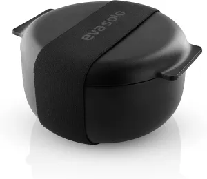 Eva Solo | To Go lunchbox | Keeps chilled food cool for longer – the insulated bowl and double-walled lid retain the cold. Supplied with elegant elastic | black