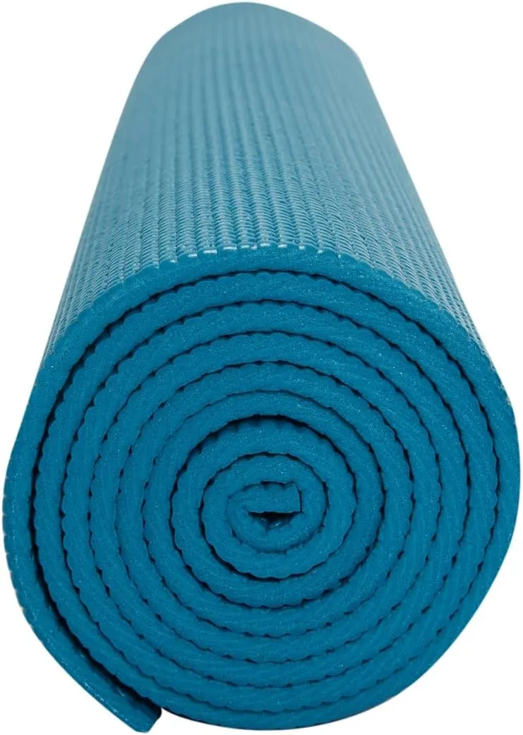 Everyday Yoga Deluxe Mat - 72"L x 24"W Non Slip Exercise Mat, Anti-Tear, 3-5mm Thickness for Yoga, Pilates & Floor Workouts