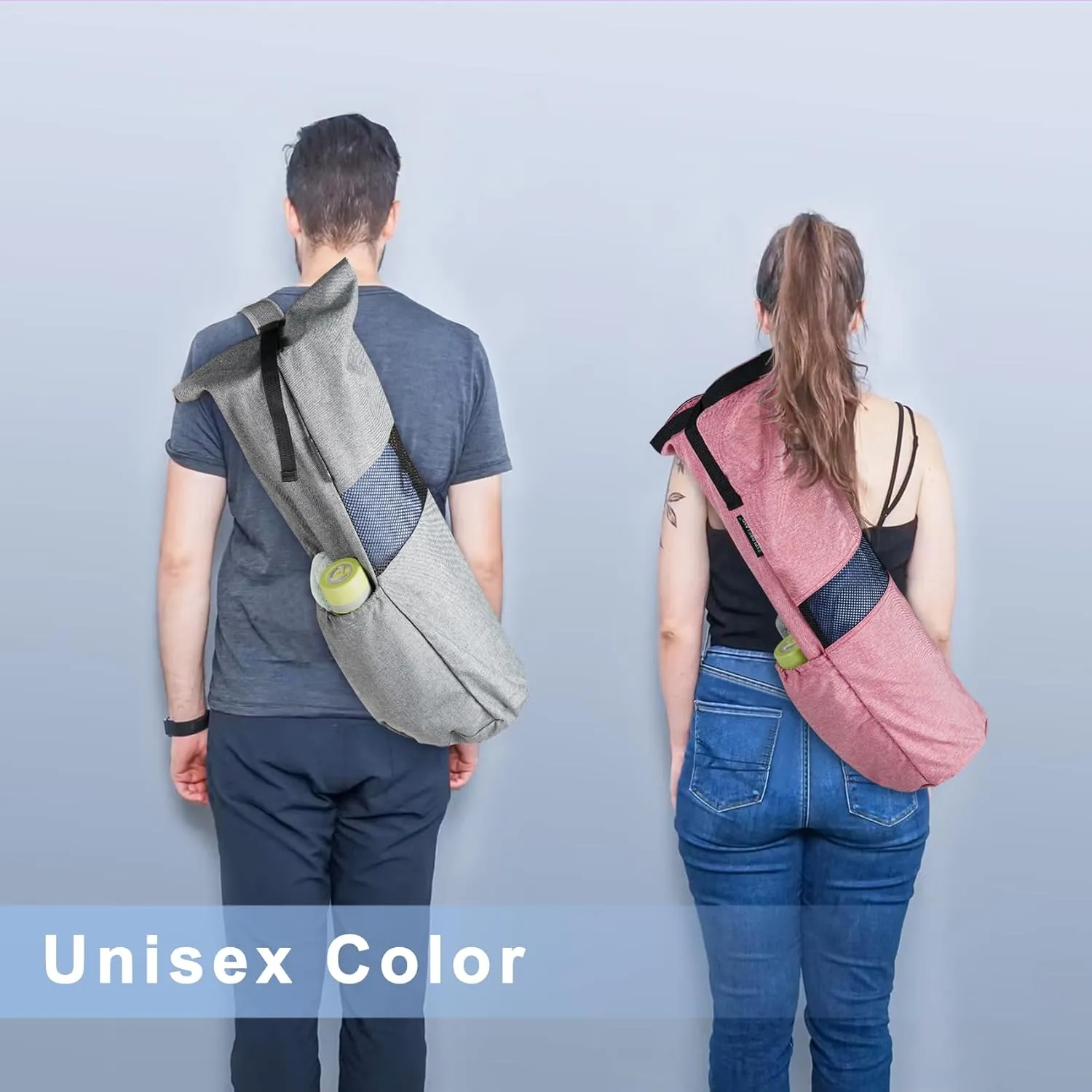 Explore Land Oxford Yoga Mat Storage Bag with Breathable Mesh Window and Large Pockets