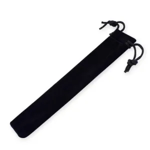 Extra Long Velvet Drawstring Pen Pouch - (10 Pack)