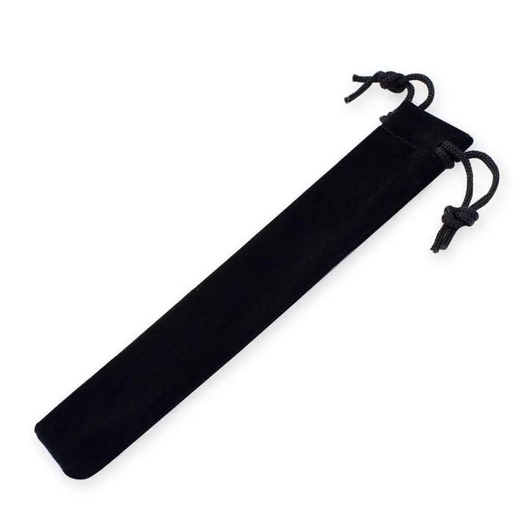 Extra Long Velvet Drawstring Pen Pouch - (10 Pack)