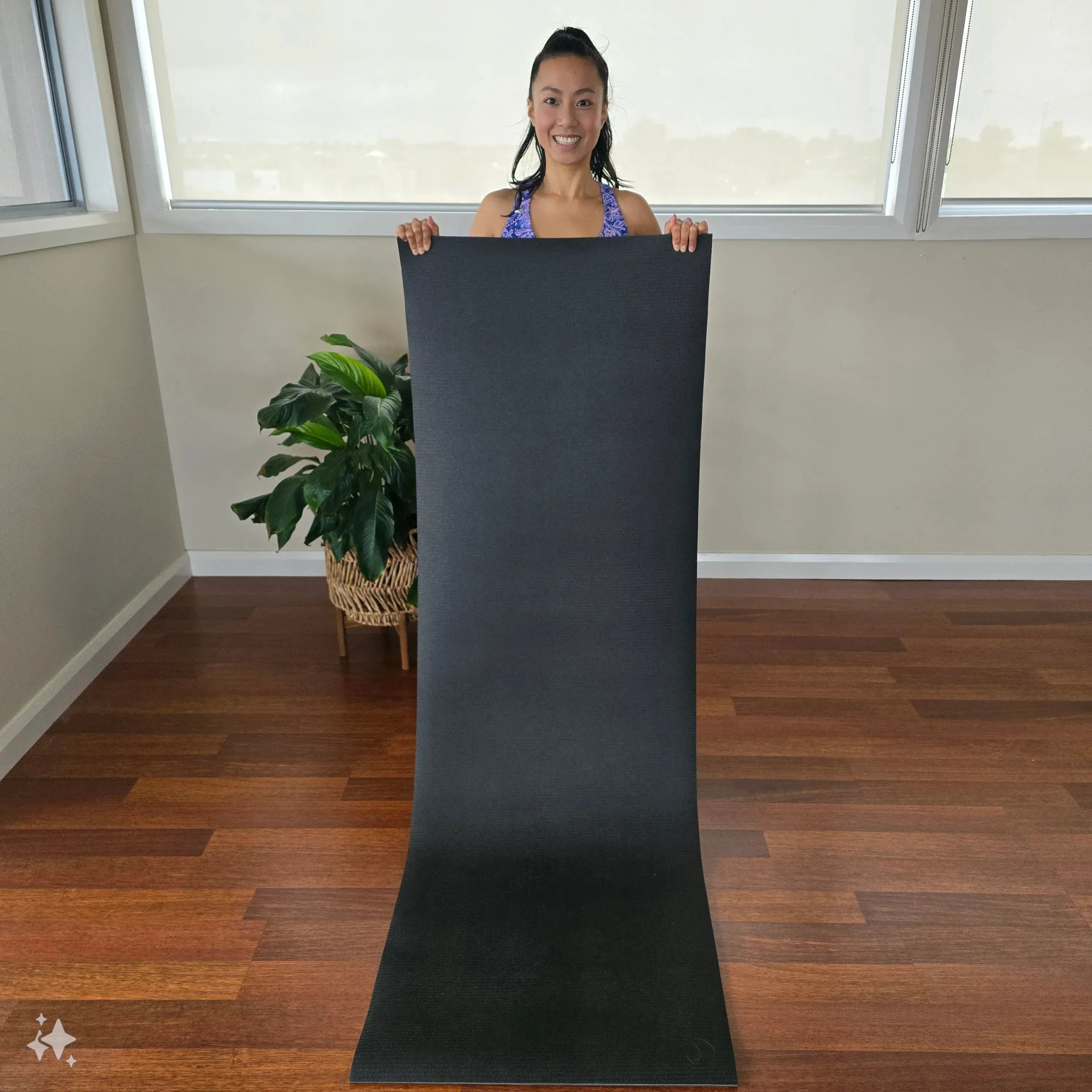 Extra-Thick Performer Rubber Mat |Move.Nourish.Empower Mat| 7mm
