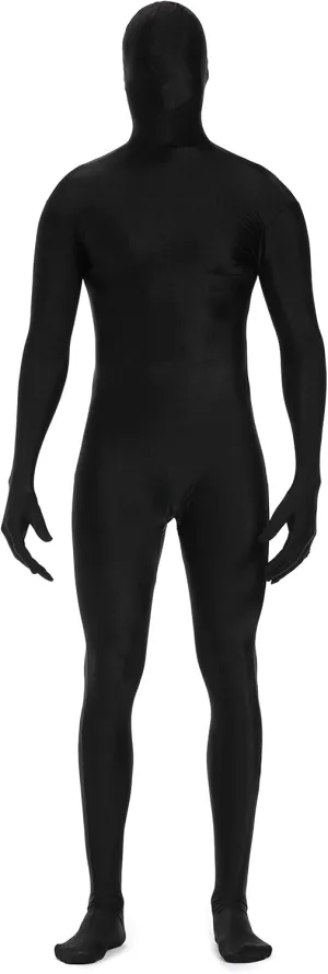 FALETO Unisex Adult Full Body Suit Spandex Zentai Suit Cosplay Halloween Costume