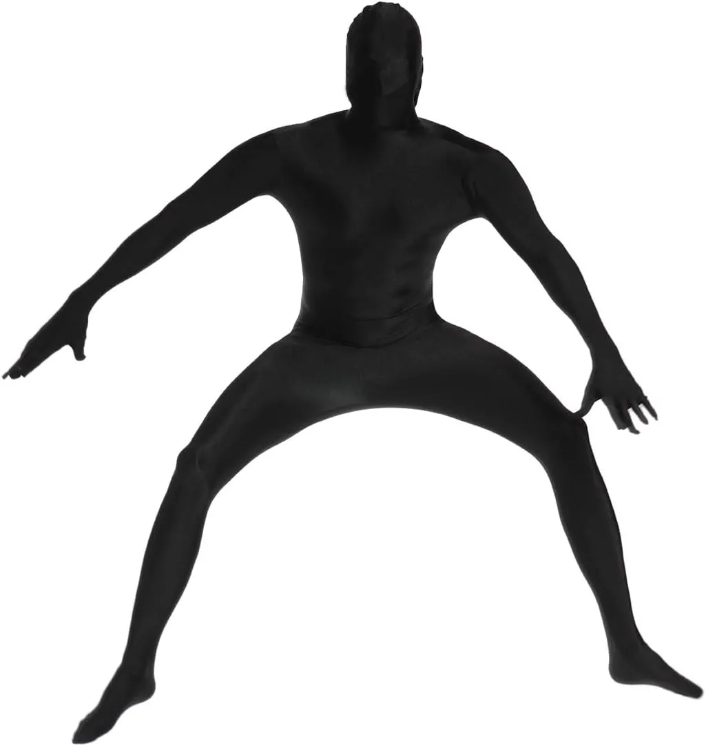 FALETO Unisex Adult Full Body Suit Spandex Zentai Suit Cosplay Halloween Costume